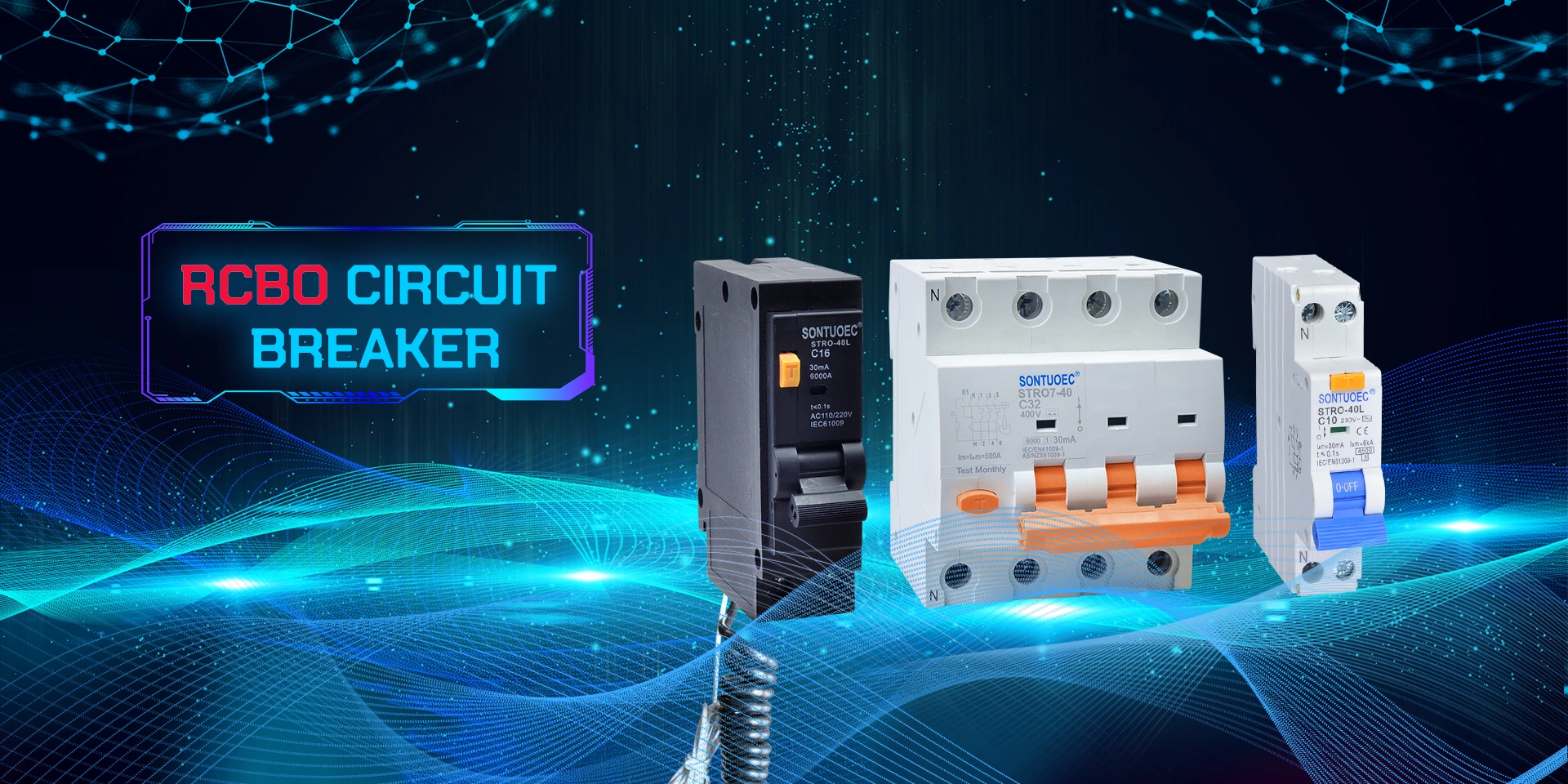 Sina Residual Circuit Breaker mei oerkaam beskerming