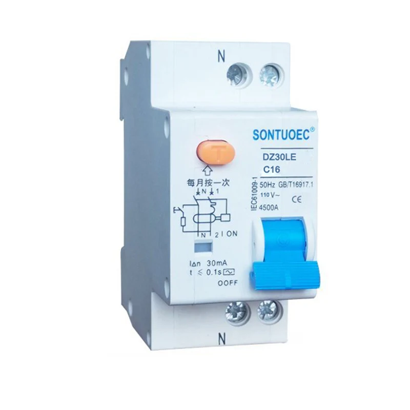 Elektroanyske type RCBO