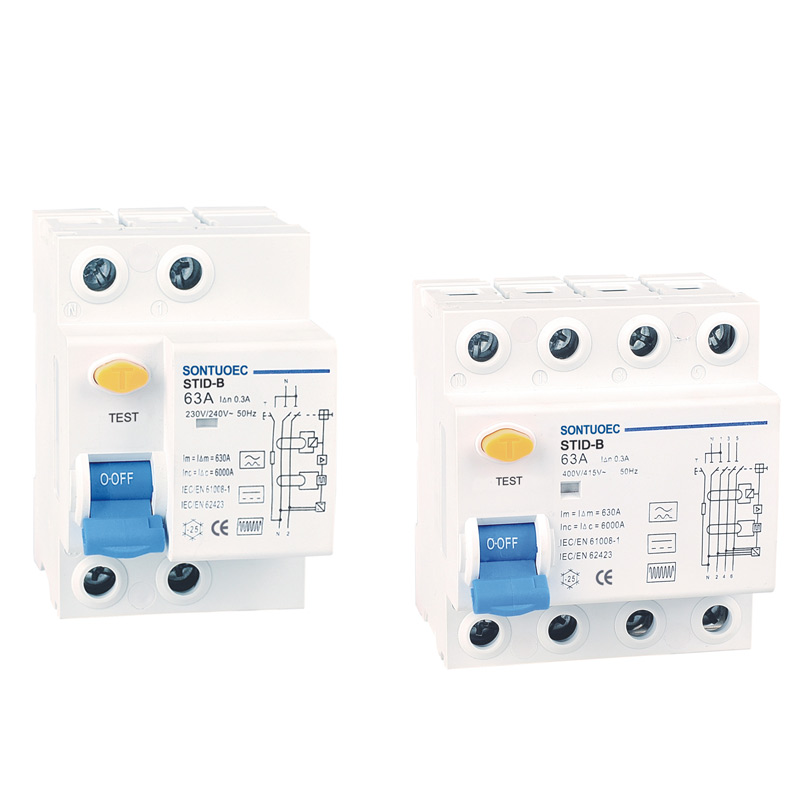 RCCB B model residual hjoeddeistige circuit breaker