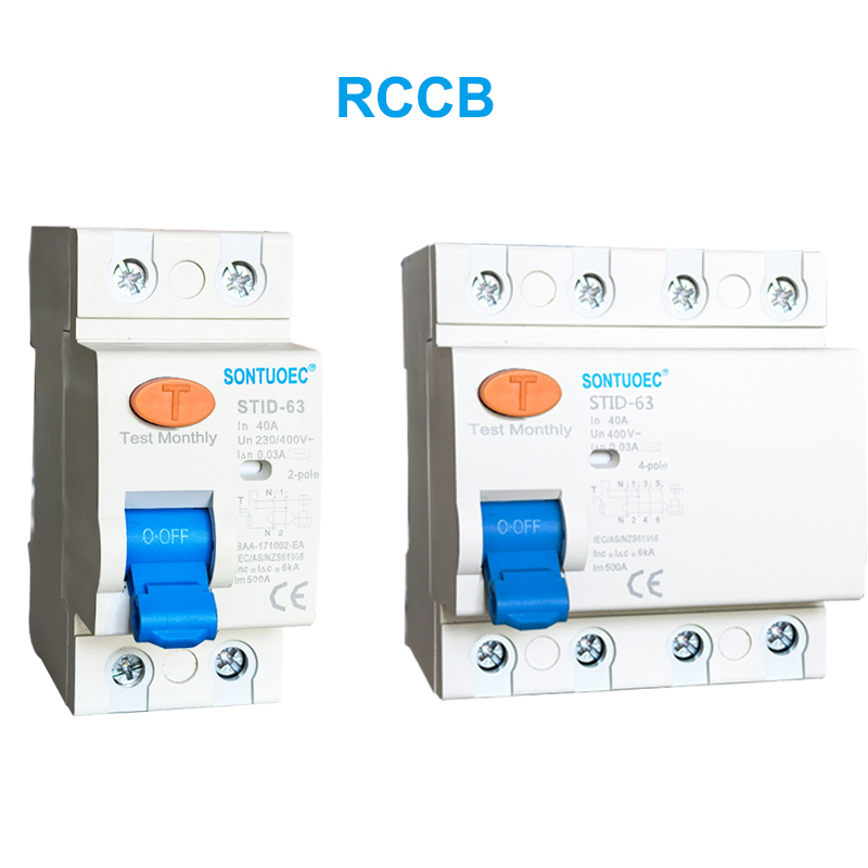 Stid-63-serie RCCB 230V 63A RESDuur Aktuele Circuit Breaker